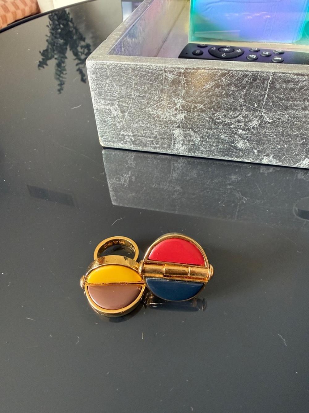 Marc by Marc Jacobs rings - Red, Yellow, Brown, Blue